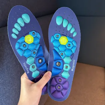 Evo Step Magnetic Acupressure Insoles – relief for plantar fasciitis, heel pain, back pain and sciatica